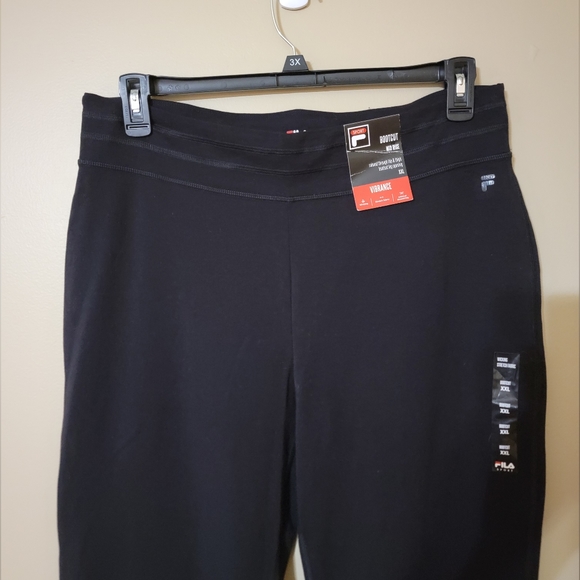 Fila Sport Black Athletic/Yoga Pants Size XXL - Picture 3 of 9